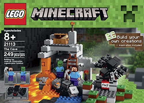 Lego Minecraft 21113 The Cave Legos Set
