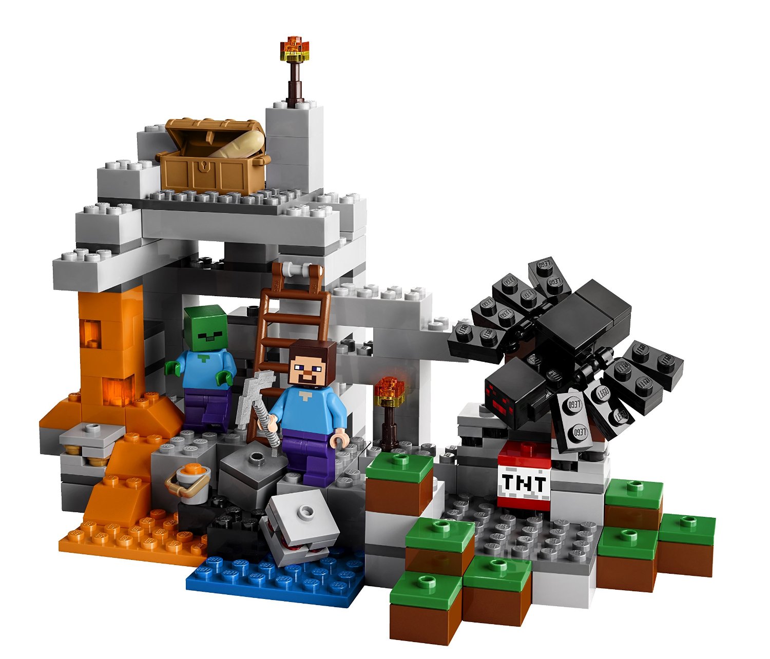 Lego Minecraft 21113 The Cave Model