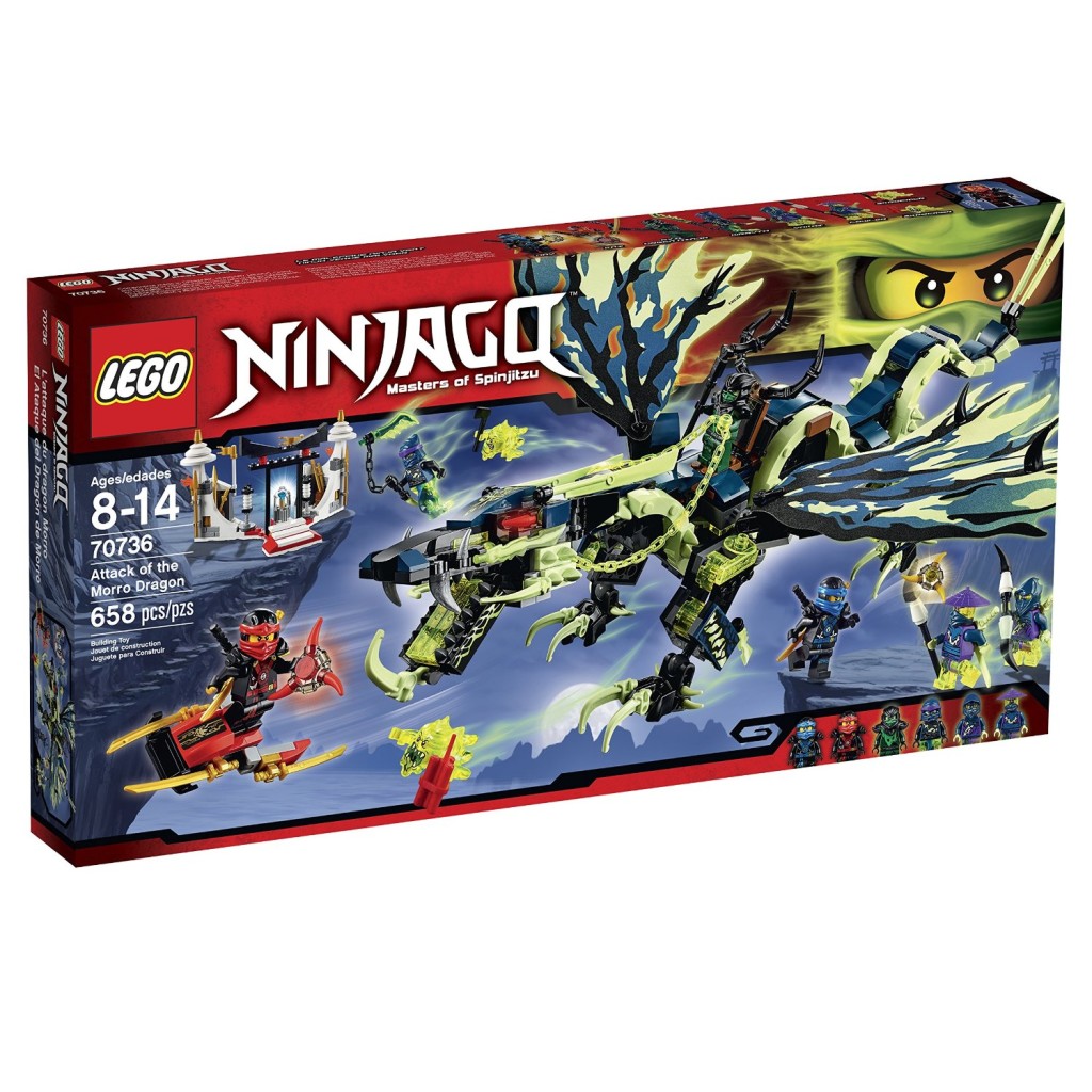 Shopping For LEGO Ninjago 70736 Attack of the Morro Dragon Building Kit?