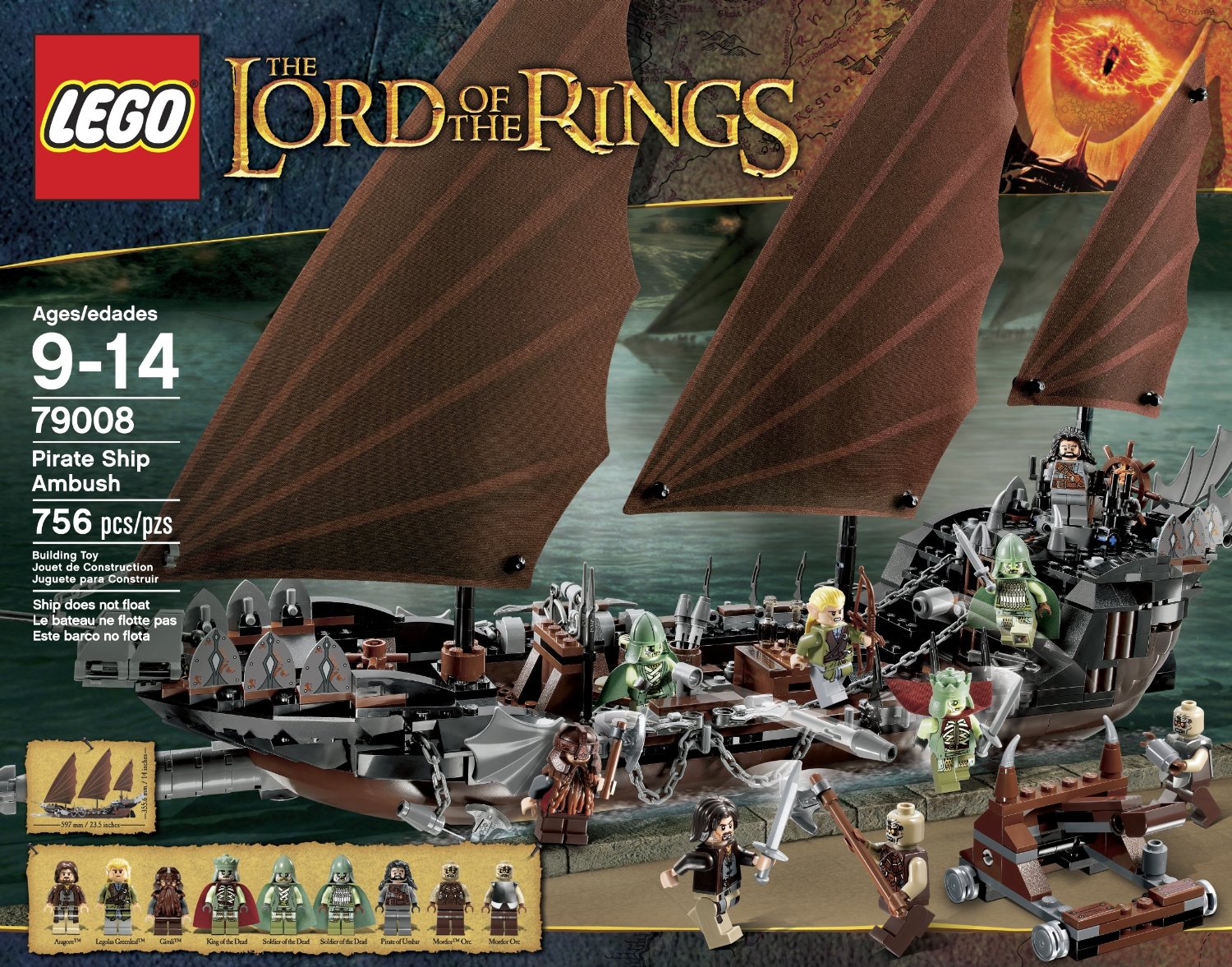 lego lord of the rings 79008