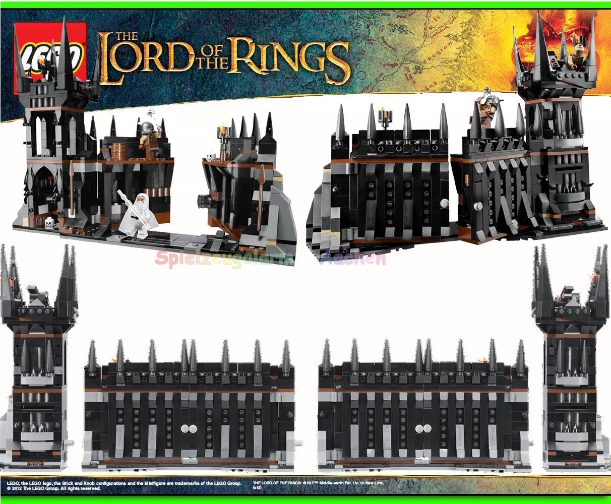 lego lord of the rings battle at the black gate game