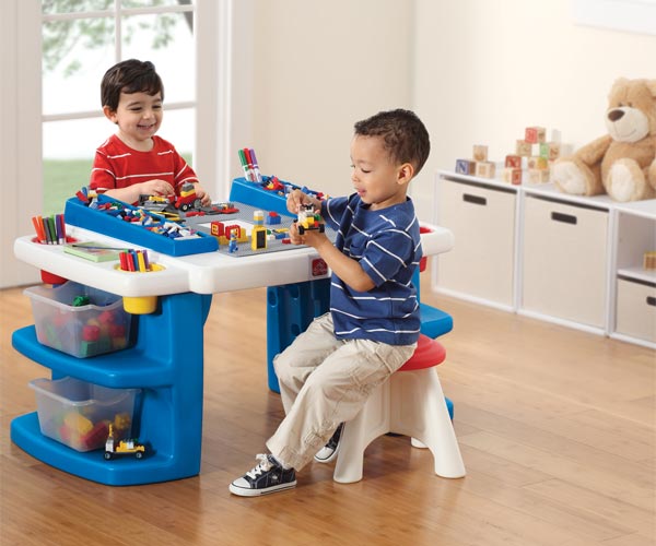 Shopping For Step2 Build And Store Block And Activity Table